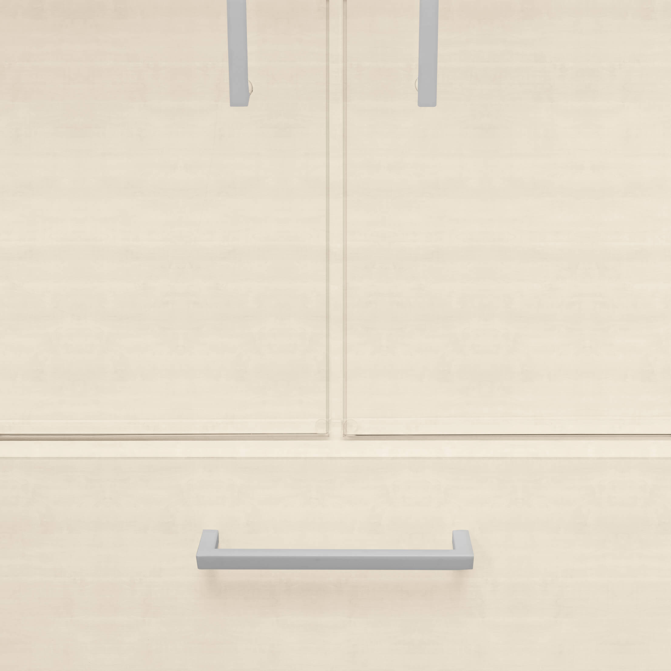 UNI Showcase cabinet with hanger register | 5 Oh, 800 x 1897 mm, maple - 4 Main Image
