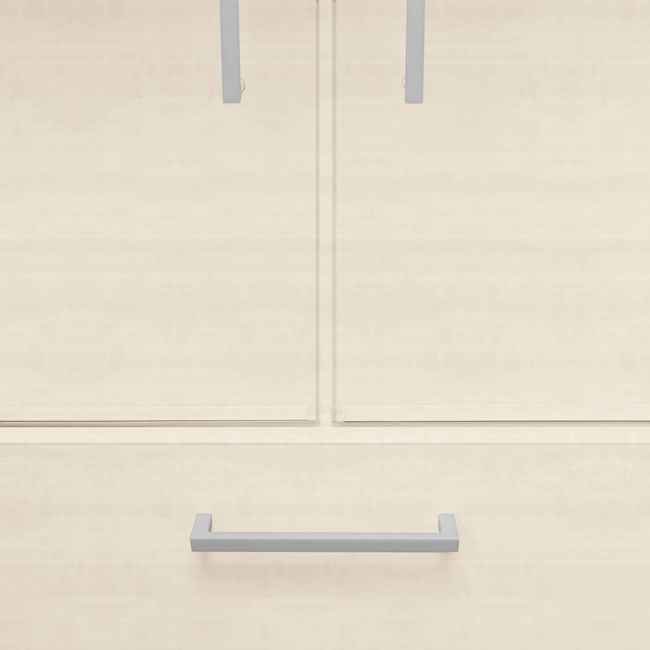 UNI Vitrinenschrank mit Hängeregister | 5 OH, 800 x 1897 mm, Ahorn UNI Vitrinenschrank mit Hängeregister | 5 OH, 800 x 1897 mm, Ahorn