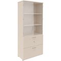 UNI Showcase cabinet with hanger register | 5 Oh, 800 x 1897 mm, maple - 2 Thumbnail Image