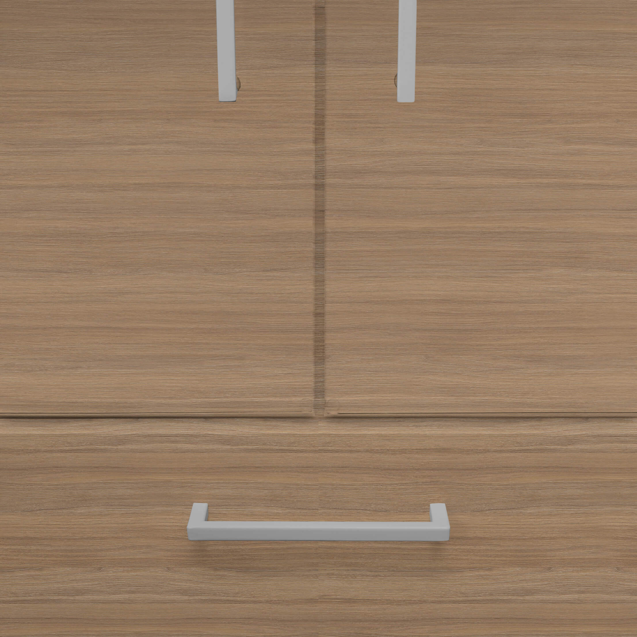 UNI Showcase cabinet with hanger register | 5 Oh, 800 x 1897 mm, amber oak - 4 Main Image