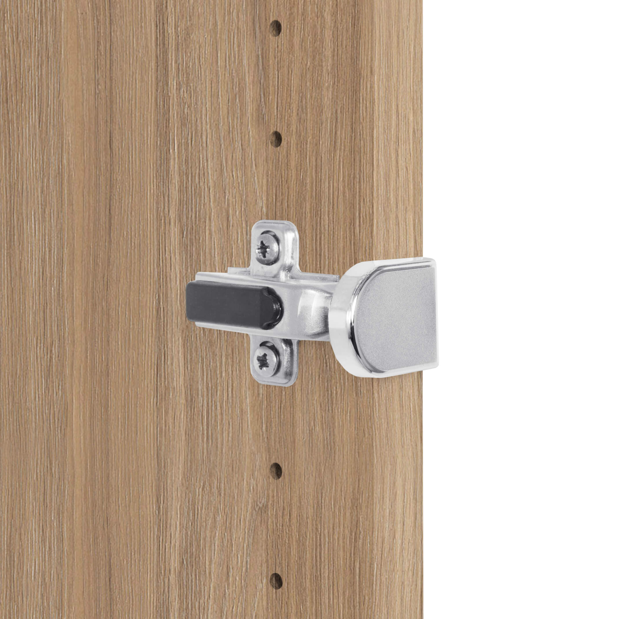 UNI Showcase cabinet with hanger register | 5 Oh, 800 x 1897 mm, amber oak - 3 Main Image