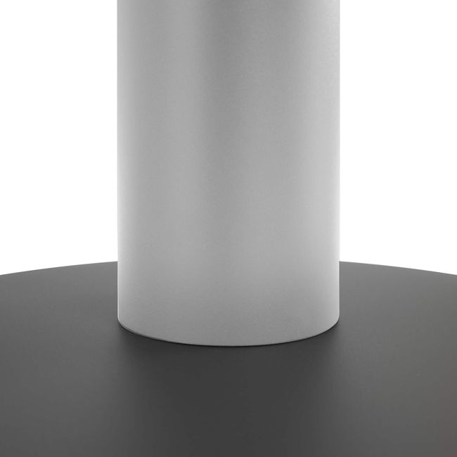 OPTIMA Konferenztisch | Bootsform, 1800 x 1000 mm (6 - 8 Personen), Perlgrau