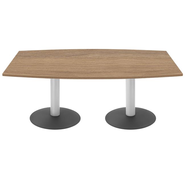 OPTIMA Konferenztisch | Bootsform, 1800 x 1000 mm (6 - 8 Personen), Bernsteineiche OPTIMA Konferenztisch | Bootsform, 1800 x 1000 mm (6 - 8 Personen), Bernsteineiche