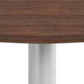 OPTIMA Konferenztisch | Bootsform, 2000 x 1000 mm (6 - 8 Personen), Nussbaum
