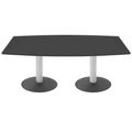 OPTIMA Tableau de conférence | Forme de démarrage, 2000 x 1000 mm (6 - 8 personnes), anthracite - 2 Thumbnail Image