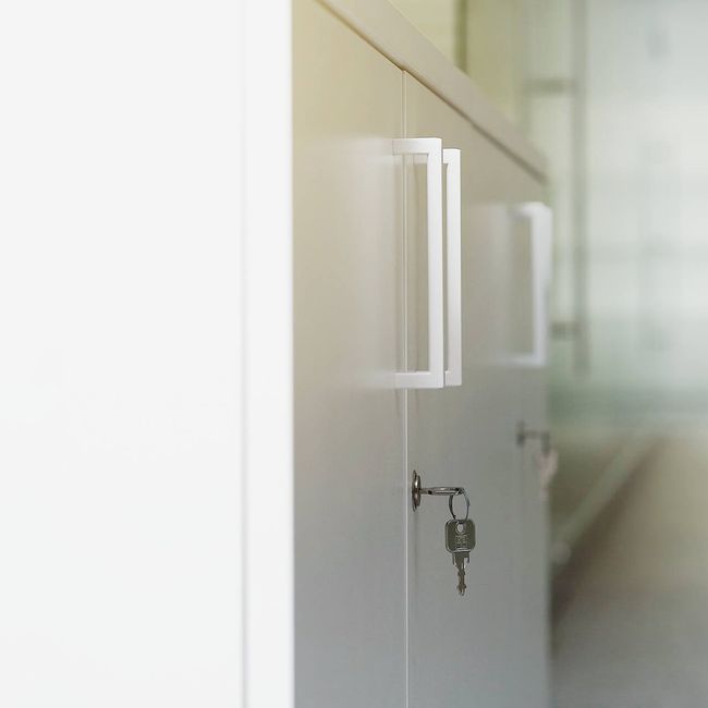 UNI Flügeltürenschrank | 3 OH, 800 x 1143 mm, Weiß