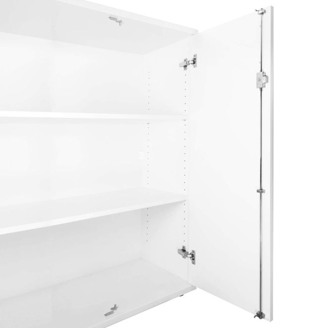 UNI Flügeltürenschrank | 3 OH, 800 x 1143 mm, Weiß
