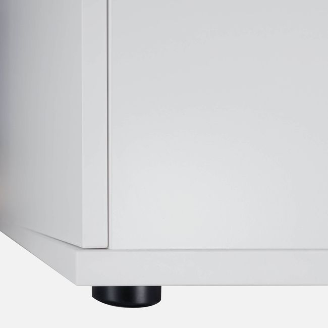 UNI Vitrinenschrank | 5 OH, 800 x 1897 mm, Weiß