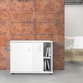 UNI Armoire à portes coulissantes | 2 OH, 1000 x 777 mm, blanc - 1 Thumbnail Image