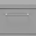 OPTIMA Conteneur en rouleau | 3 tiroirs + 1 petit compartiment de pièces, 600 mm de profondeur, gris perlé - 5 Thumbnail Image