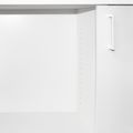 UNI Schiebetürenschrank | 5 OH, 1200 x 1897 mm, Weiß