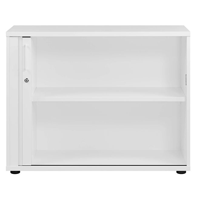 UNI Querrollladenschrank | 2 OH, 1000 x 777 mm, Weiß