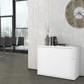 UNI Cabinet des magasins de queserroll | 2 oh, 1000 x 777 mm, blanc - 1 Thumbnail Image
