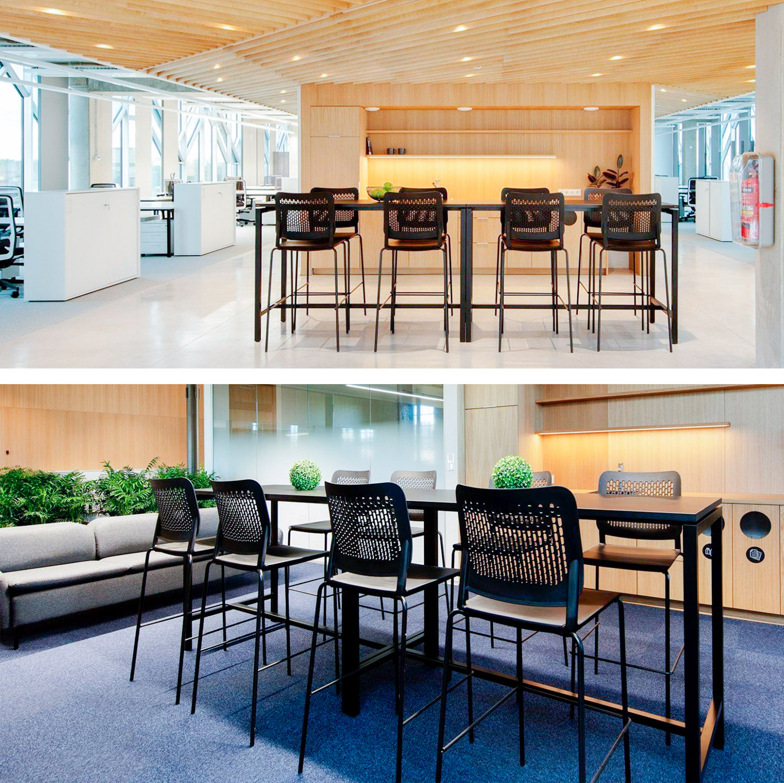 NOVA Hochtisch | 1800 x 700 mm (4 - 6 Personen), Bernsteineiche - 4 Main Image