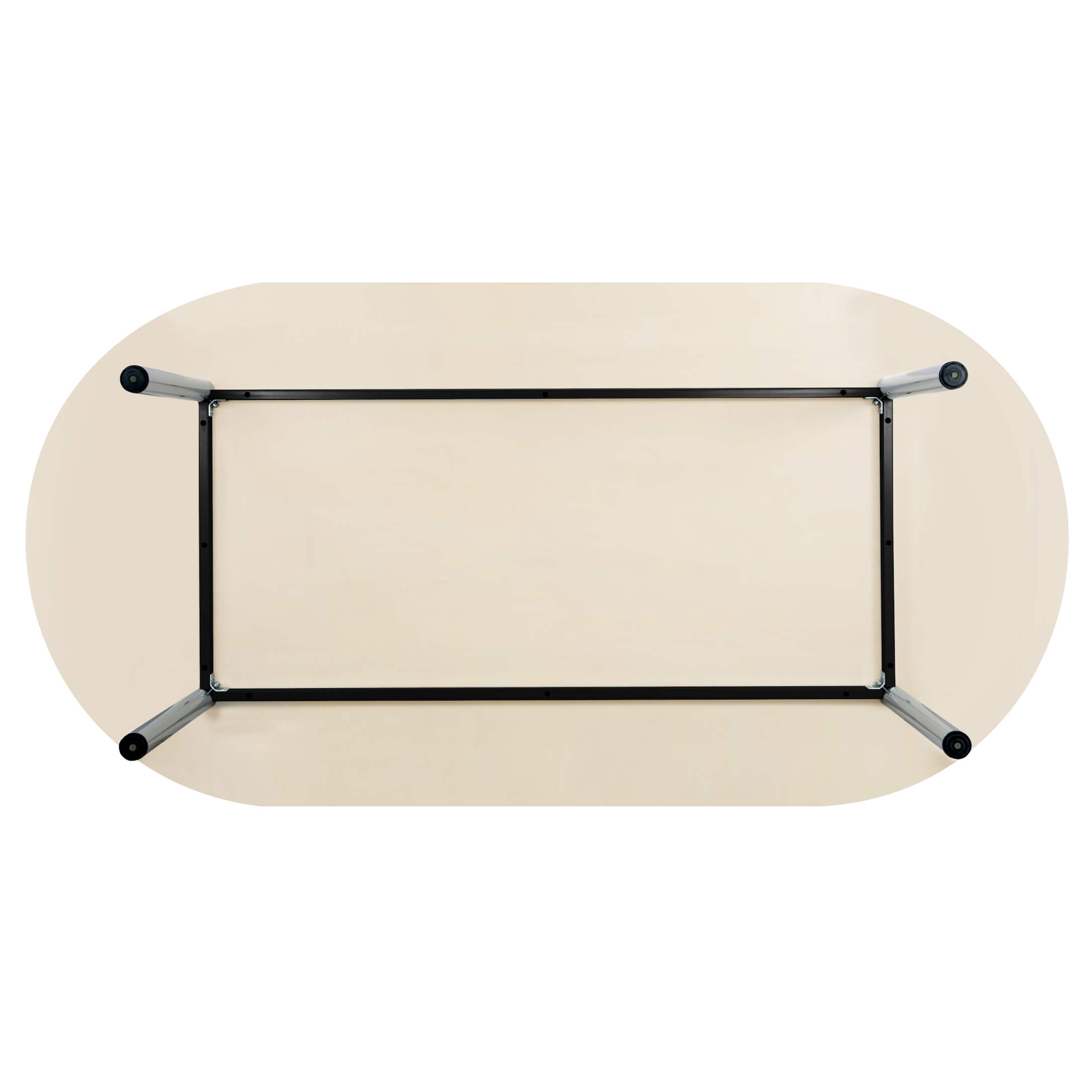OPTIMA conference table | Oval, 2400 x 1000 mm, maple - 1 Main Image