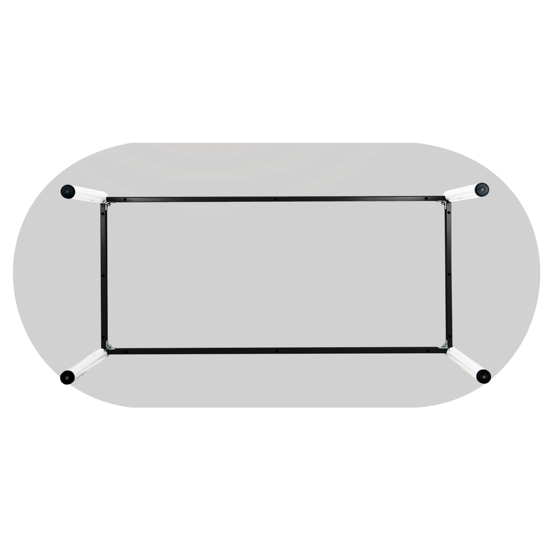 OPTIMA conference table | Oval, 2400 x 1000 mm, pearl gray - 1 Main Image