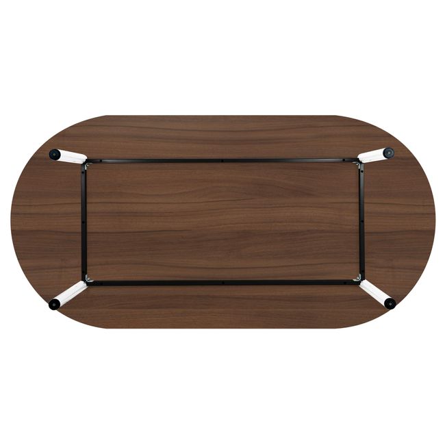 OPTIMA Konferenztisch | Oval, 2400 x 1000 mm, Nussbaum OPTIMA Konferenztisch | Oval, 2400 x 1000 mm, Nussbaum