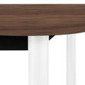 OPTIMA Konferenztisch | Oval, 2400 x 1000 mm, Nussbaum