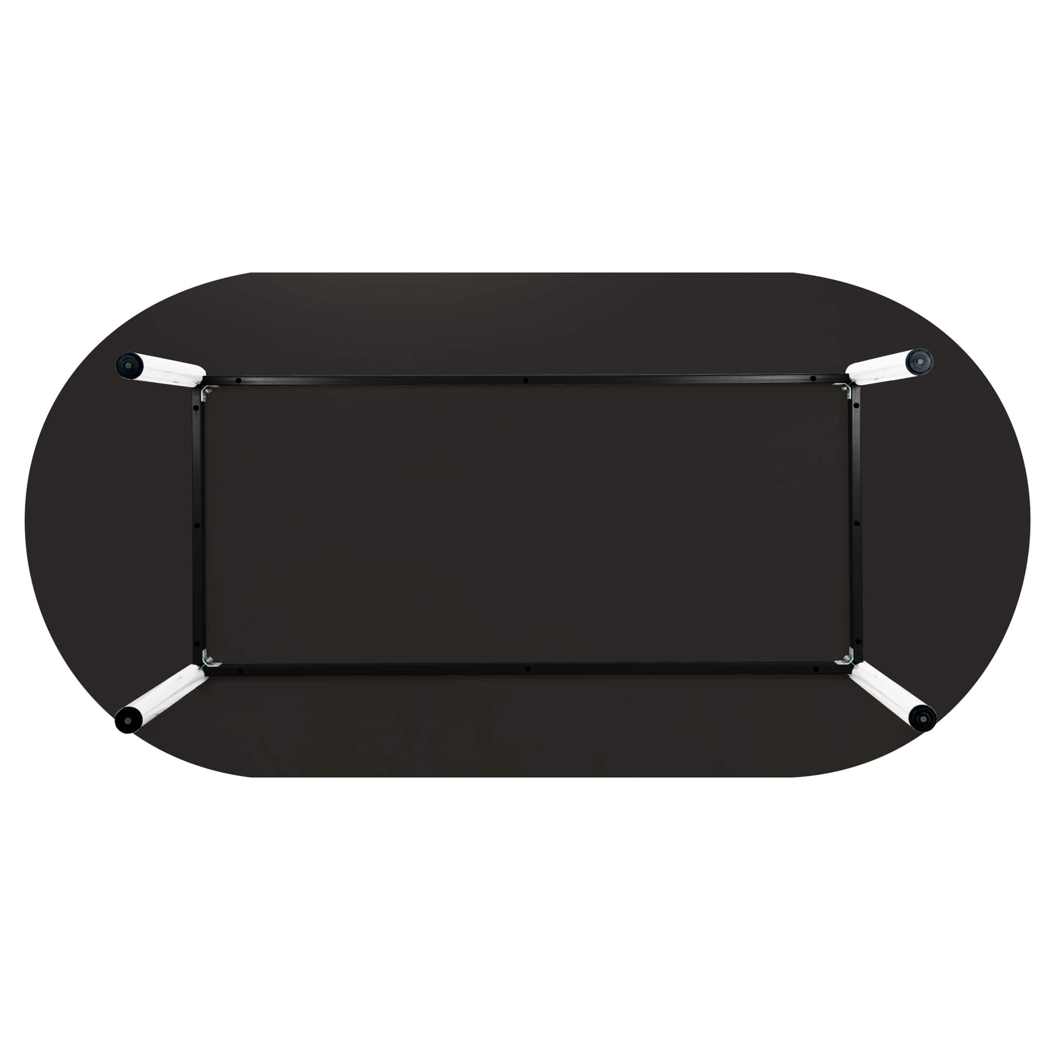 OPTIMA conference table | Oval, 2400 x 1000 mm, anthracite - 1 Main Image