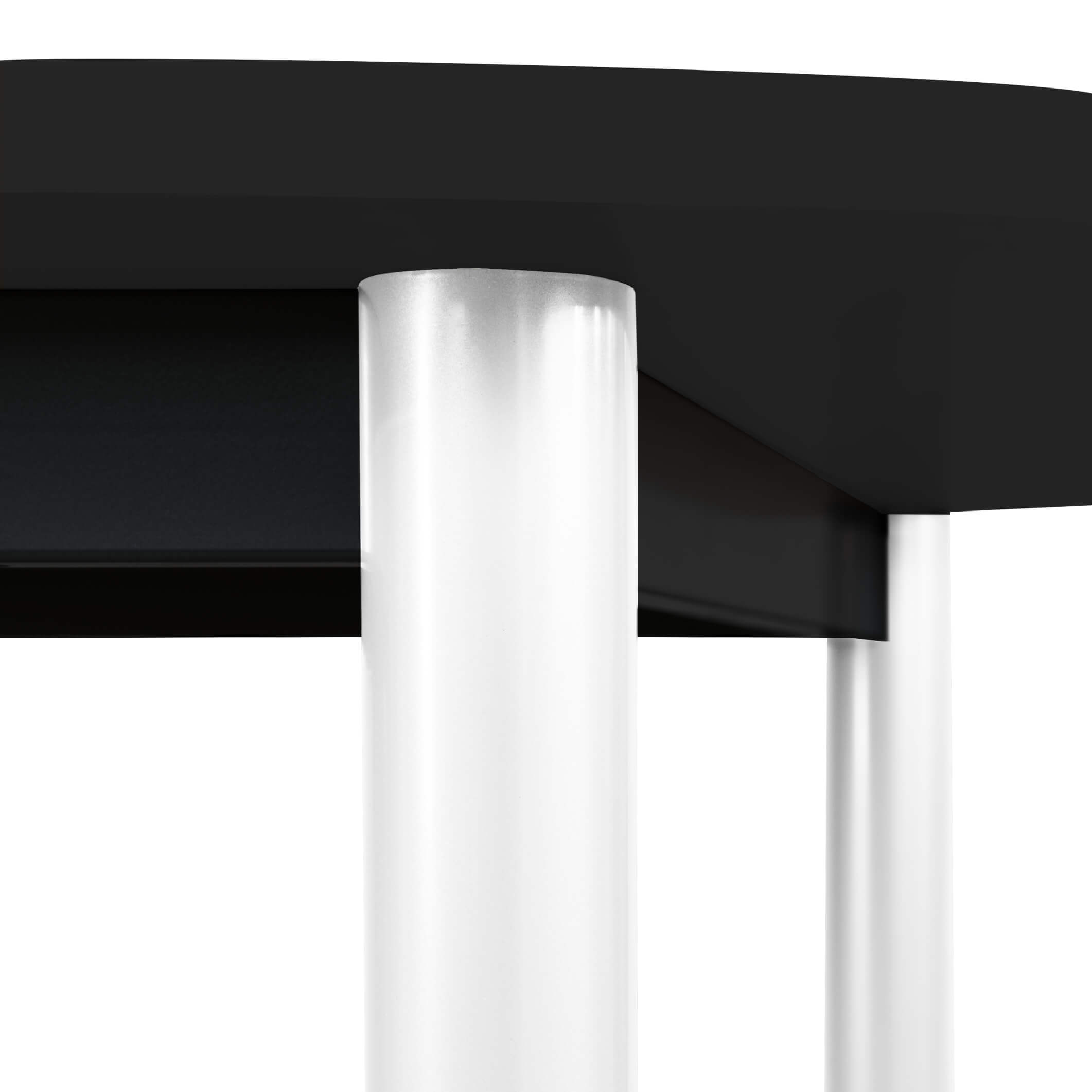 OPTIMA conference table | Oval, 2400 x 1000 mm, anthracite - 3 Main Image