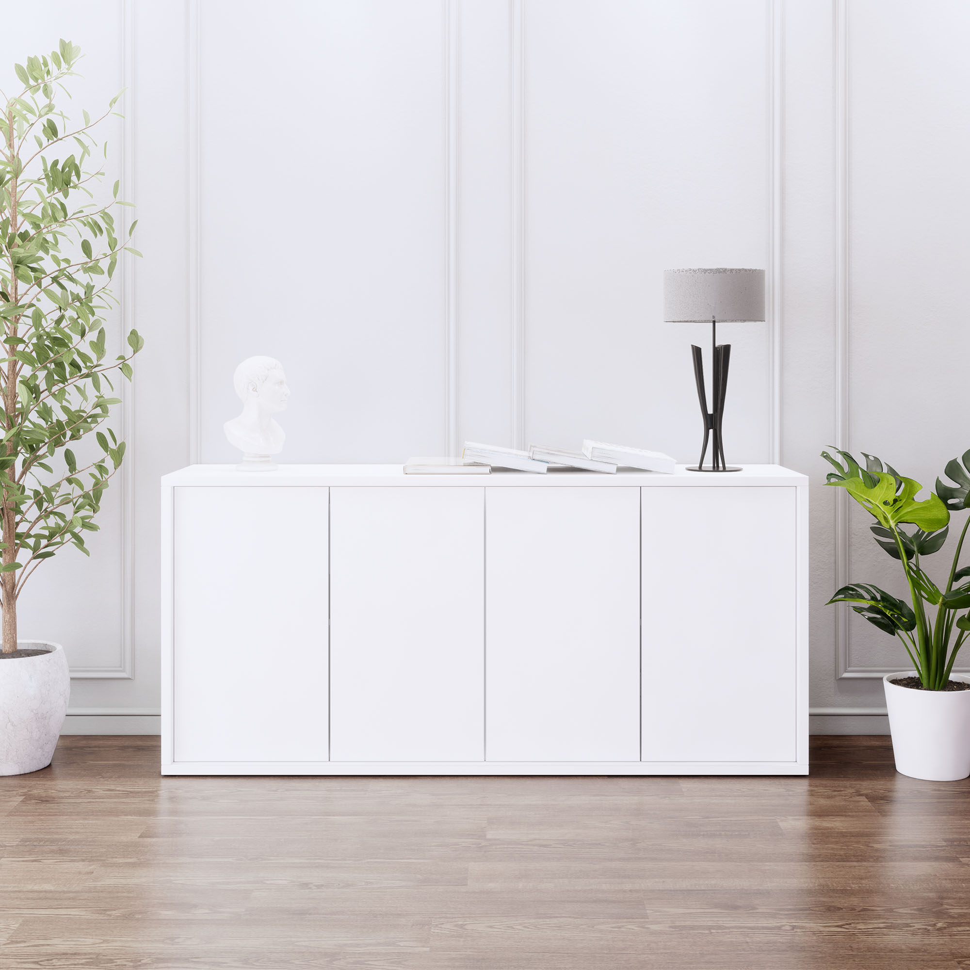 NOVA Buffet | 2 oh, 1615 x 750 mm, blanc - 2 Main Image