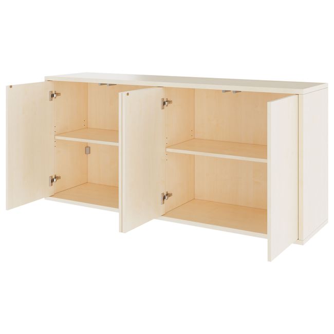 NOVA Sideboard | 2 OH, 1615 x 750 mm, Ahorn