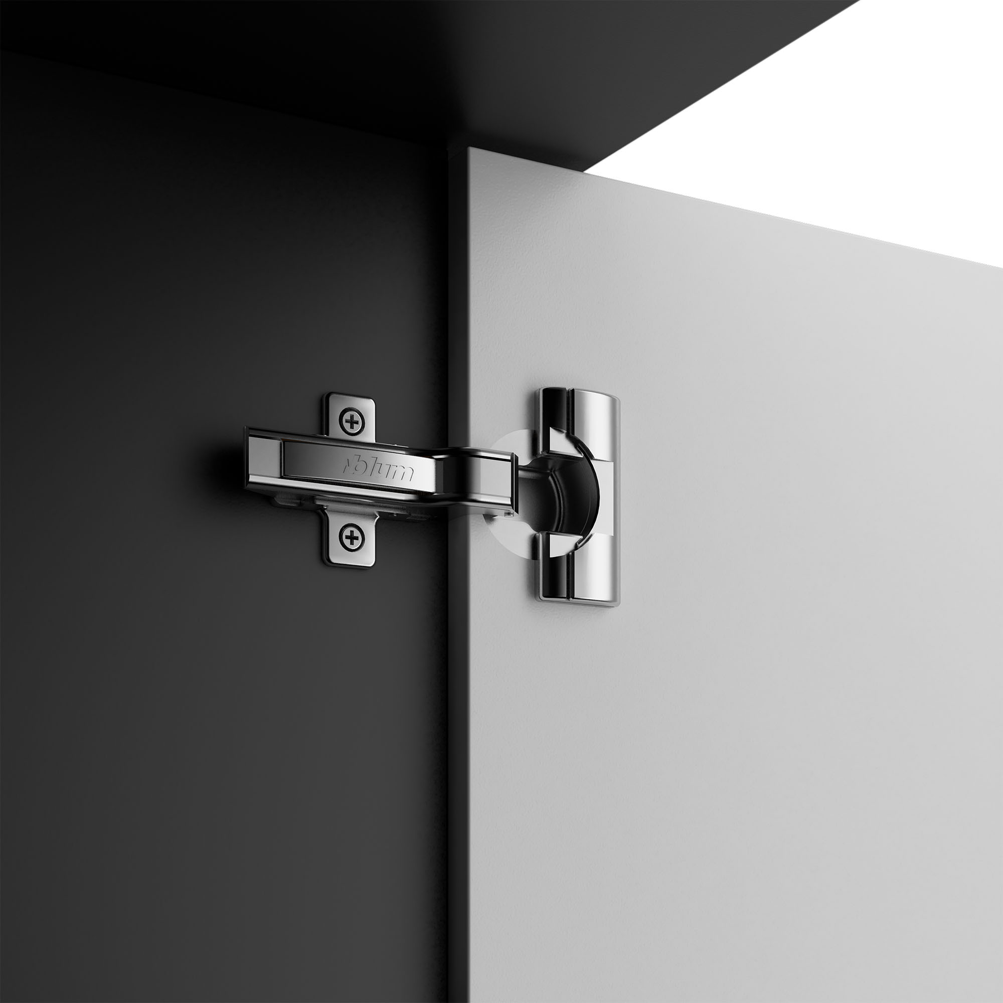 NOVA Buffet | 2 OH, 1615 x 750 mm, anthracite / blanc - 16 Main Image