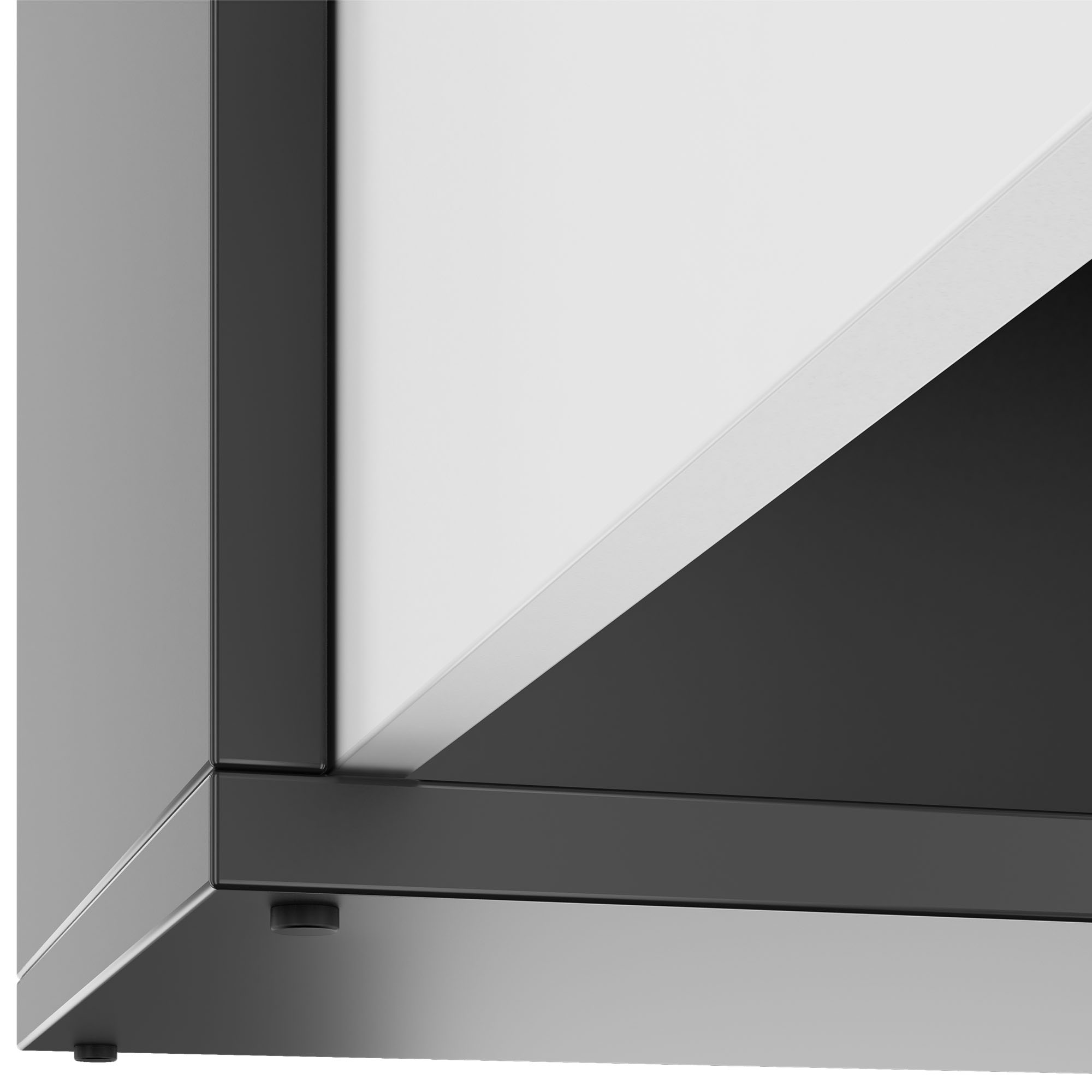 NOVA Buffet | 2 OH, 1615 x 750 mm, anthracite / blanc - 12 Main Image