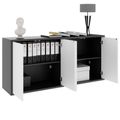 NOVA Buffet | 2 OH, 1615 x 750 mm, anthracite / blanc - 9 Thumbnail Image