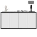 NOVA Buffet | 2 OH, 1615 x 750 mm, anthracite / blanc - 8 Thumbnail Image