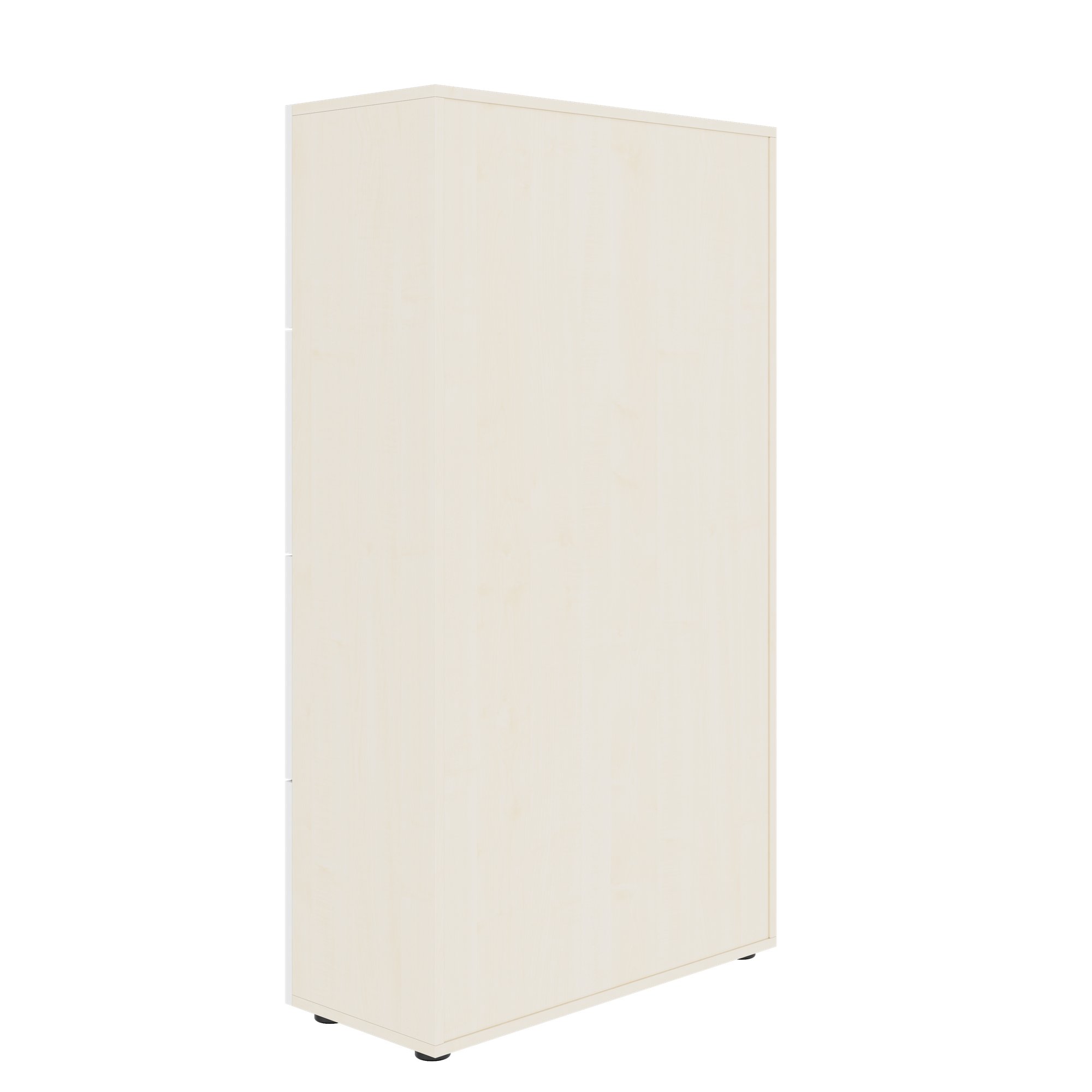 NOVA Spind | 800 x 1092 - 1444 mm (6 - 8 armadietti), acero / bianco - 2 Main Image