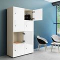 NOVA Spind | 800 x 1092 - 1444 mm (6 - 8 armadietti), acero / bianco - 12 Thumbnail Image