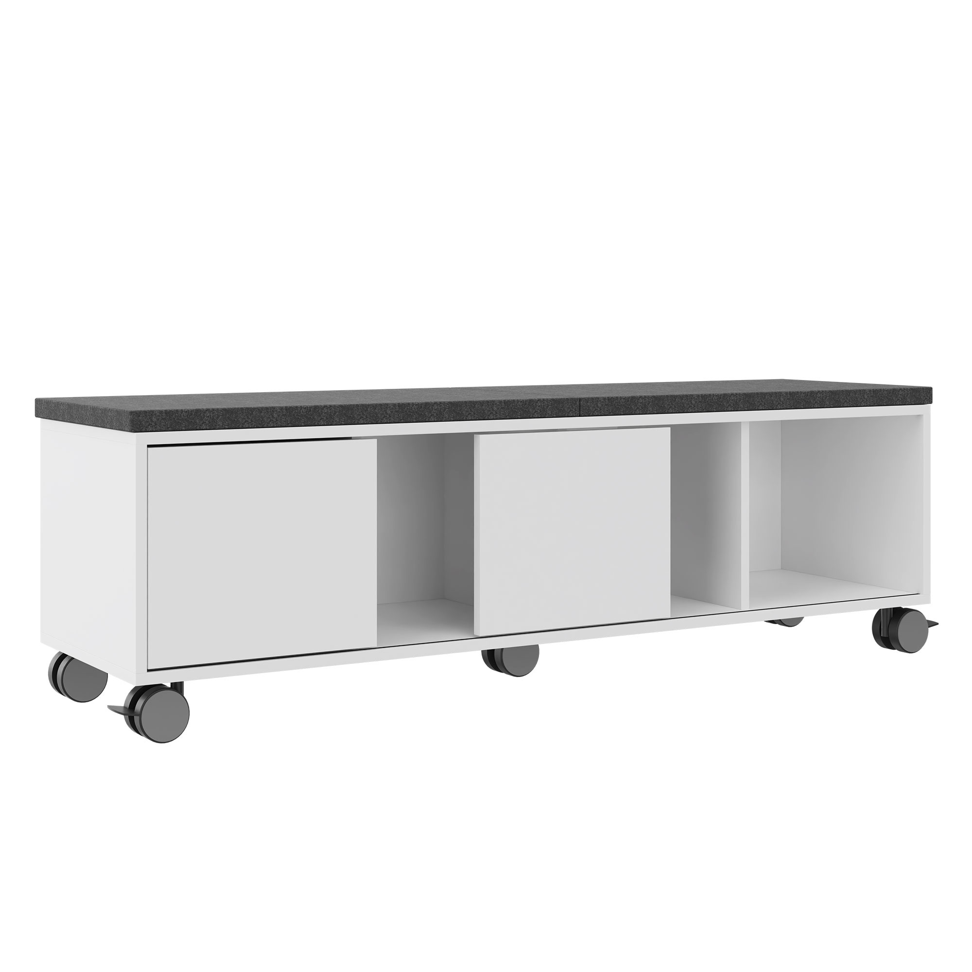 UNI / CHOICE Furniture rolls | Up to 1600 mm cabinet width, 500kg resilient, 5 pieces - 2 Main Image