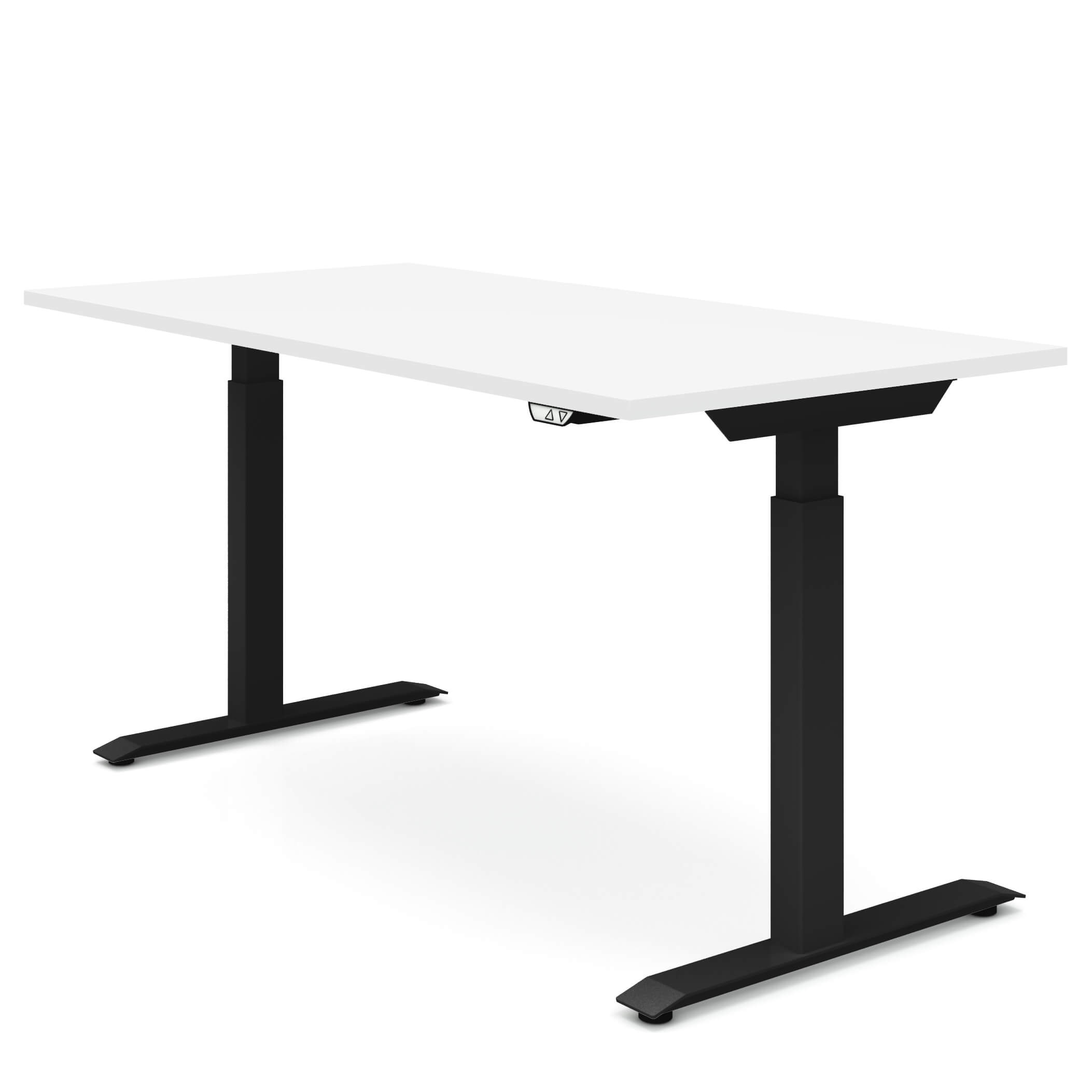 ACTIVE Scrivania | 1600 x 800 mm, regolabile in altezza elettricamente, bianco - 1 Main Image
