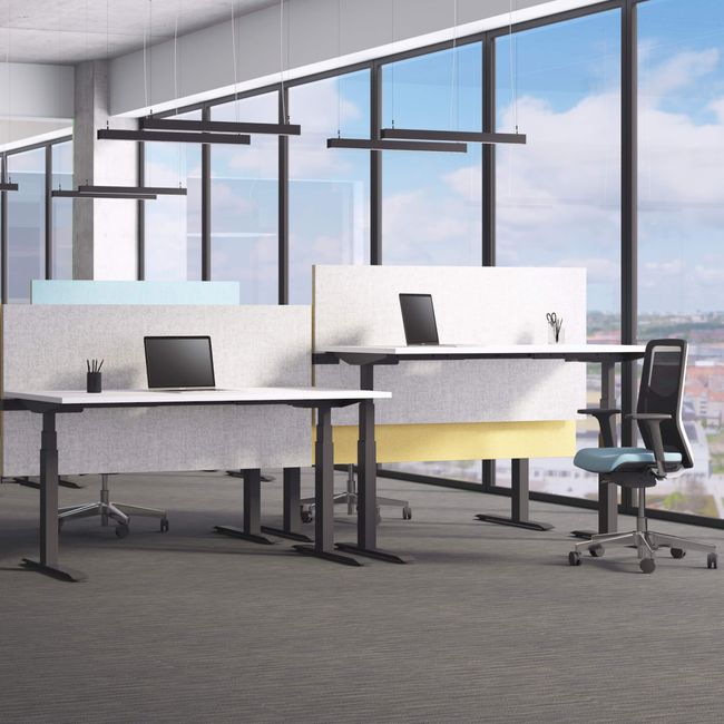ACTIVE Schreibtisch | 1600 800 mm, Weiß höhenverstellbar, x WeberBÜRO | bei Büroeinrichtung elektrisch kaufen