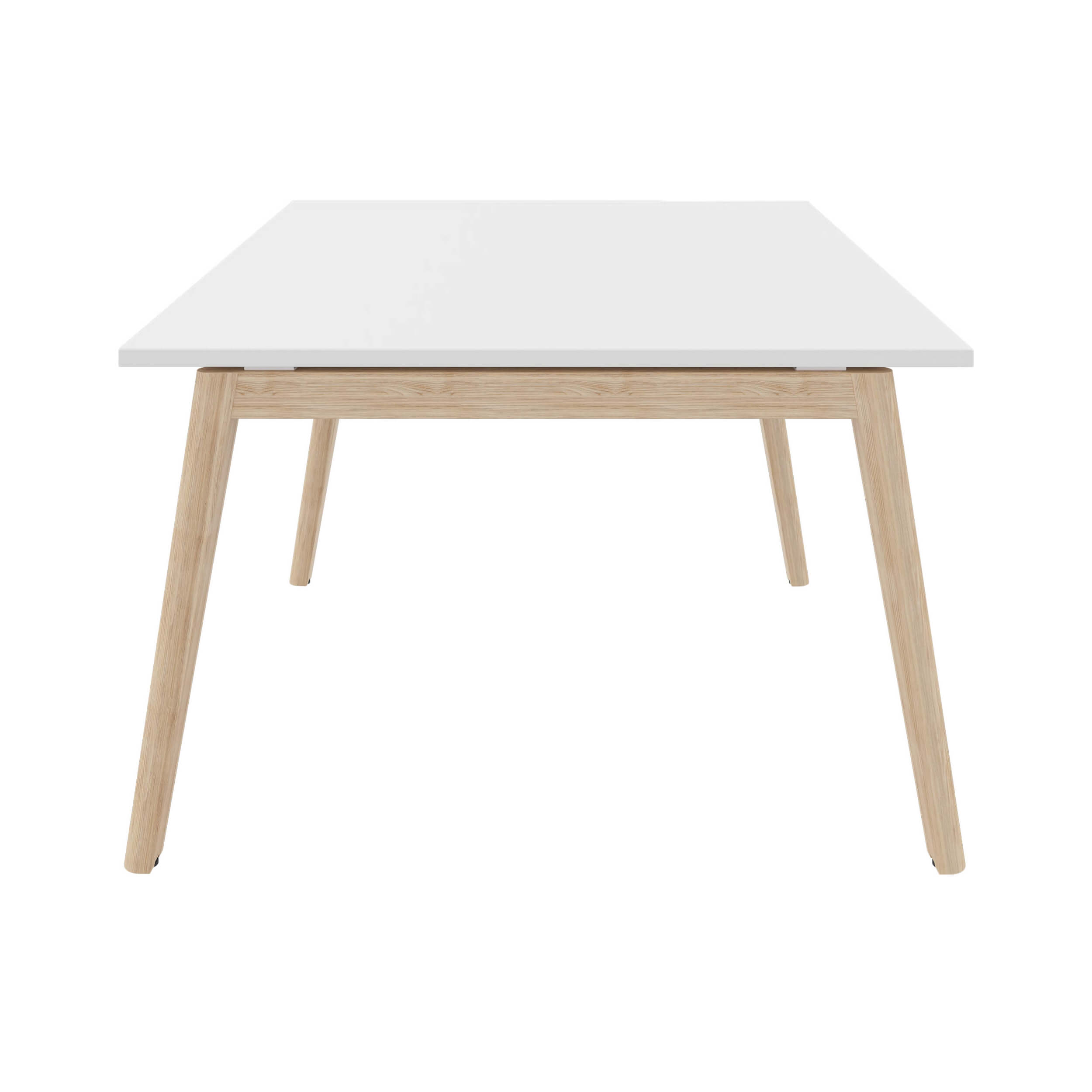 NOVA WOOD Tableau de conférence | Cadre en bois massif, 1800 x 1200 mm, blanc - 5 Main Image