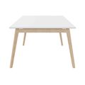 NOVA WOOD Tableau de conférence | Cadre en bois massif, 1800 x 1200 mm, blanc - 5 Thumbnail Image