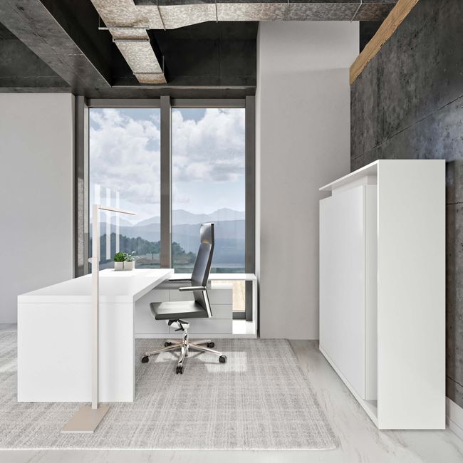 AVION Chefbüro Set - Inklusive Montageservice | Weiß