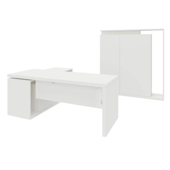 AVION Chefbüro Set - Inklusive Montageservice | Weiß