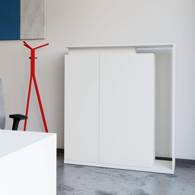 AVION Chefbüro Set - Inklusive Montageservice | Weiß