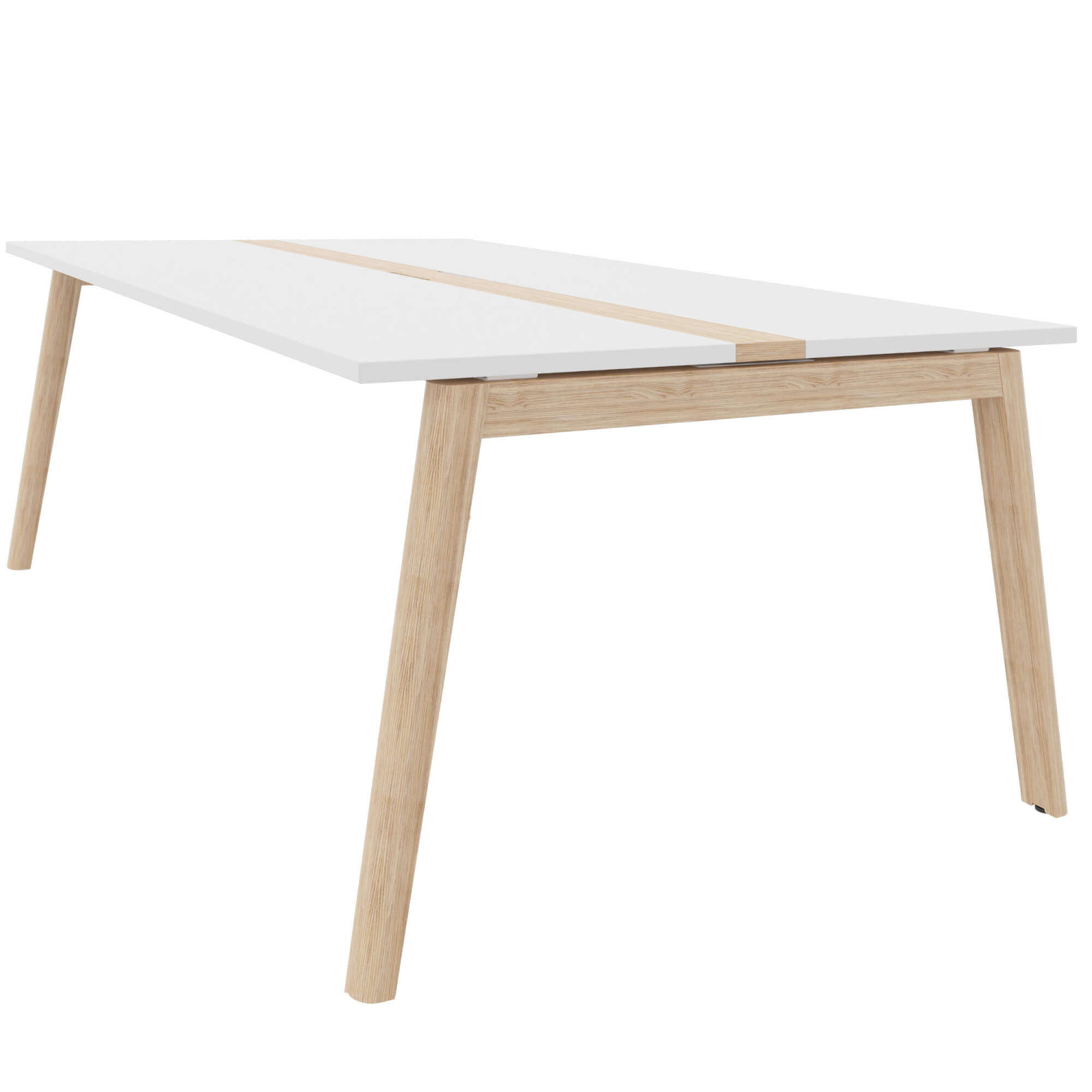 NOVA WOOD Tableau de conférence | Cadre en bois massif électrifié, 1800 x 1200 mm, blanc - 1 Main Image