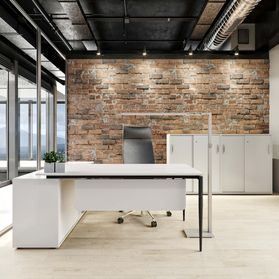 VARIAN Chefbüro Set - Inklusive Montageservice | Weiß