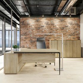 VARIAN Chefbüro Set - Inklusive Montageservice | Eiche Sonoma