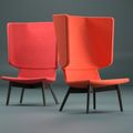 TWIST&SIT Chaise d'oeuf | Cadre en bois massif, couverture en laine Velito - 3 Thumbnail Image
