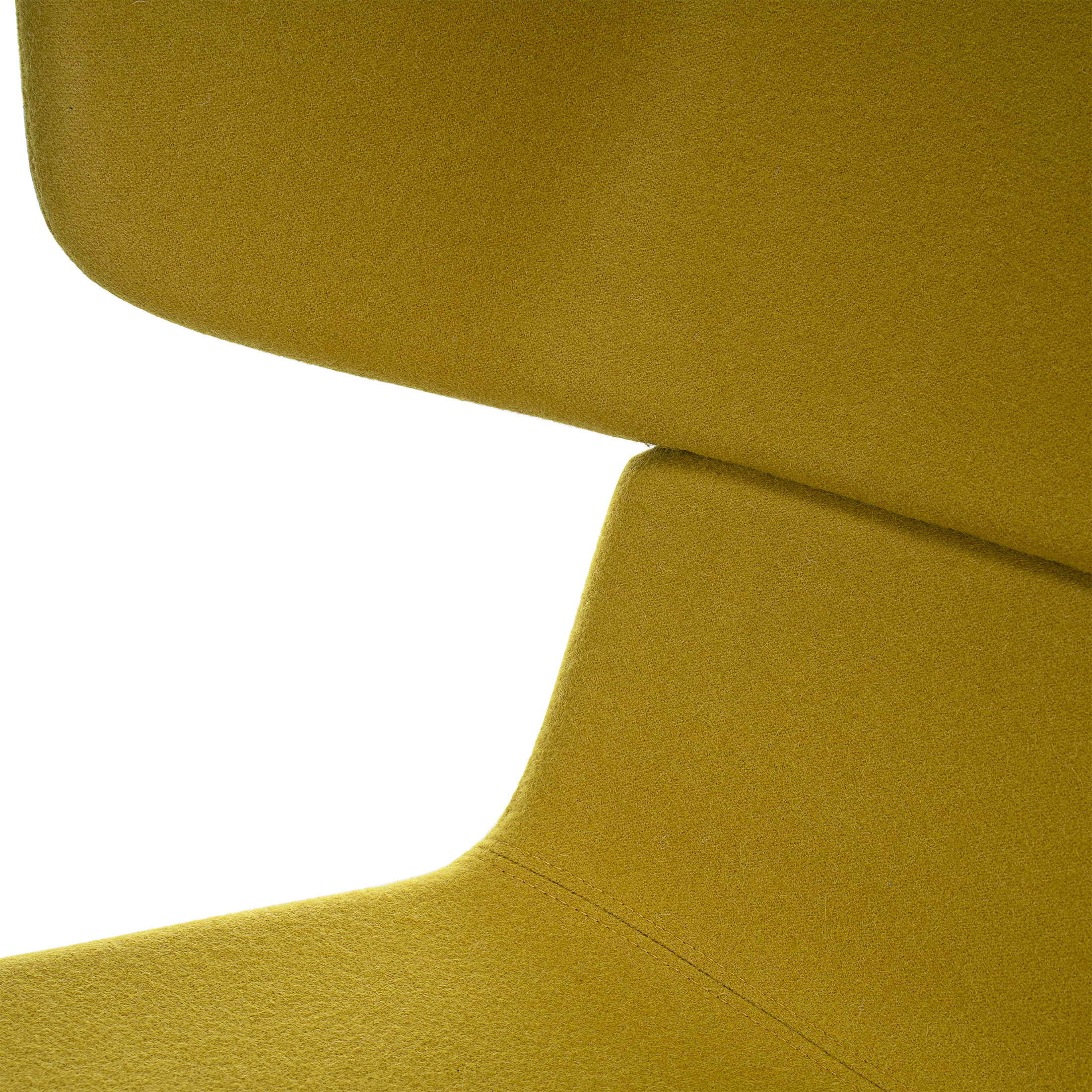 TWIST&SIT Ohrensessel | Massivholz-Gestell, Wollbezug SYNERGY - 20 Main Image