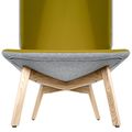 TWIST&SIT Ohrensessel | Massivholz-Gestell, Wollbezug SYNERGY - 13 Thumbnail Image