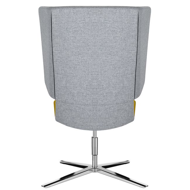 TWIST&SIT Ohrensessel | 4-Fuß-Kreuz, höhenverstellbar, Wollbezug VELITO TWIST&SIT Ohrensessel | 4-Fuß-Kreuz, höhenverstellbar, Wollbezug VELITO