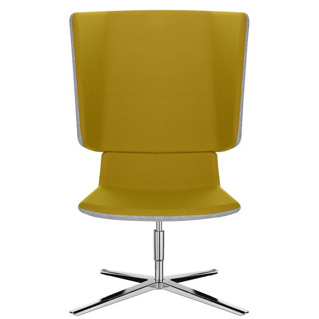TWIST&SIT Ohrensessel | 4-Fuß-Kreuz, höhenverstellbar, Wollbezug VELITO TWIST&SIT Ohrensessel | 4-Fuß-Kreuz, höhenverstellbar, Wollbezug VELITO