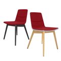 TWIST&SIT Besucher- und Konferenzstuhl | Massivholz-Gestell, Wollbezug VELITO TWIST&SIT Besucher- und Konferenzstuhl | Massivholz-Gestell, Wollbezug VELITO