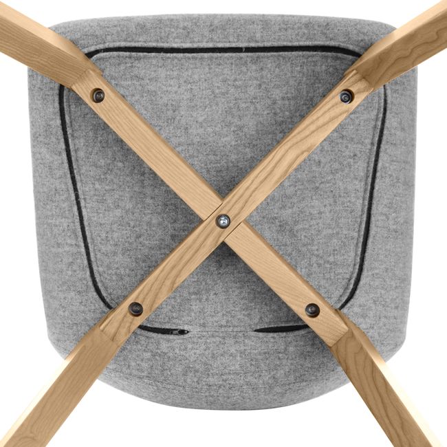 TWIST&SIT Barhocker | Massivholz-Gestell, 635 mm Sitzhöhe, Wollbezug VELITO TWIST&SIT Barhocker | Massivholz-Gestell, 635 mm Sitzhöhe, Wollbezug VELITO